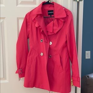 Pink light jacket. XS. Express.